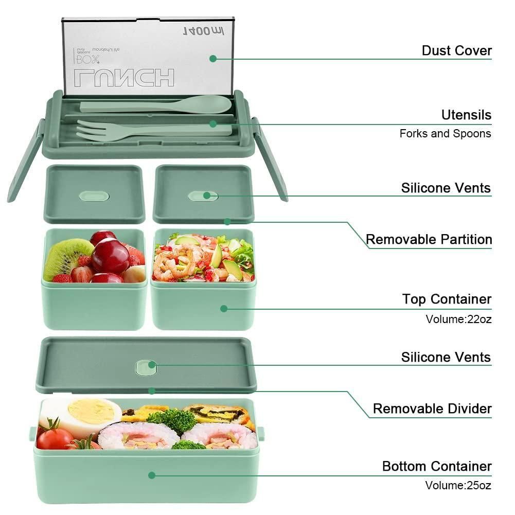 Bento Compartment Lunch Box for Office Goers and School Kids