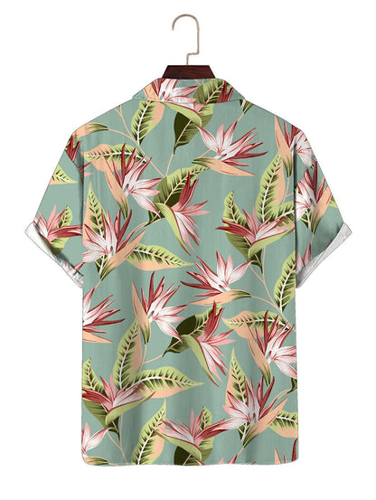 Latest Men's Cotton Slub Printed Shirt