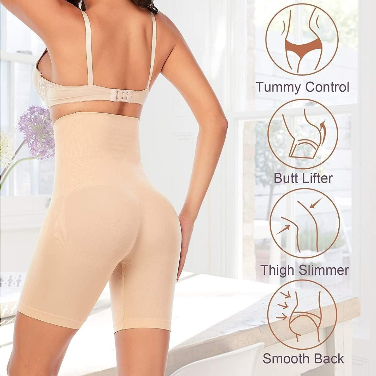 4-in-1 Shaper - Quick Slim Shape Wear Tummy, Thighs, Hips - Effective Seamless Tummy Tucker Shapewear Body Shaper