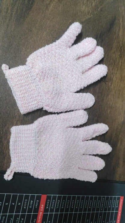 Five Figure Bath Gloves