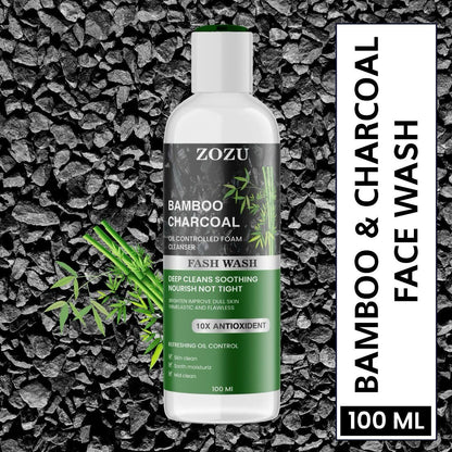 ZOZU Charcoal Face Wash 10x Anti-Oxidant 100ml