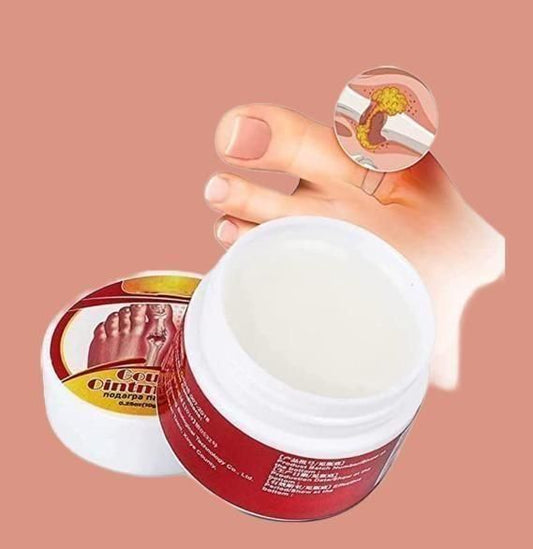 Portable Gout Ointment Herbal Toe Knee Joint Pain Massage Cream 50gm