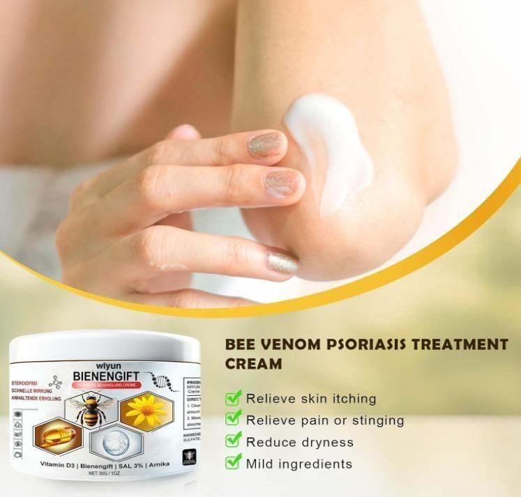 Bee Venom Psoriasis Treatment Cream 60gm (Pack of 2)