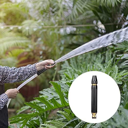 Portable High Pressure Washing Water Nozzle (Black)