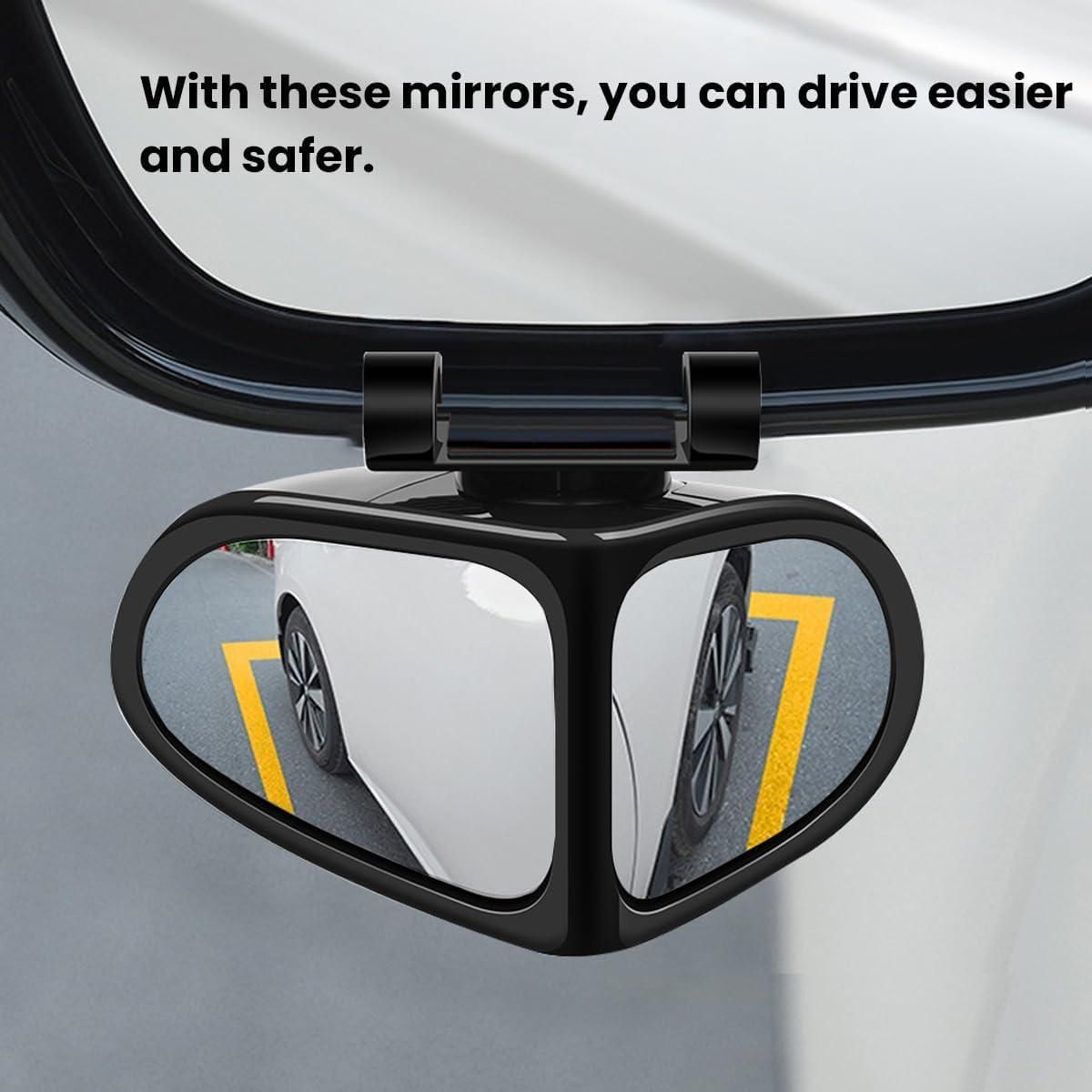 Adjustable Car Auxiliary Rear View Mirror