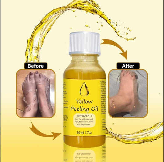 Yellow Peeling Oil for Dark Skin - 50 ml