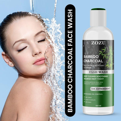 ZOZU Charcoal Face Wash 10x Anti-Oxidant 100ml