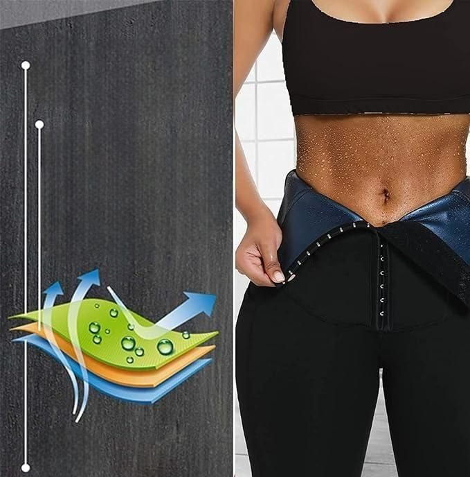 Steam Sauna Weight Loss Pants for Women Workout