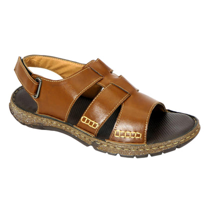 AM PM Men's Daily wear Leather Sandals