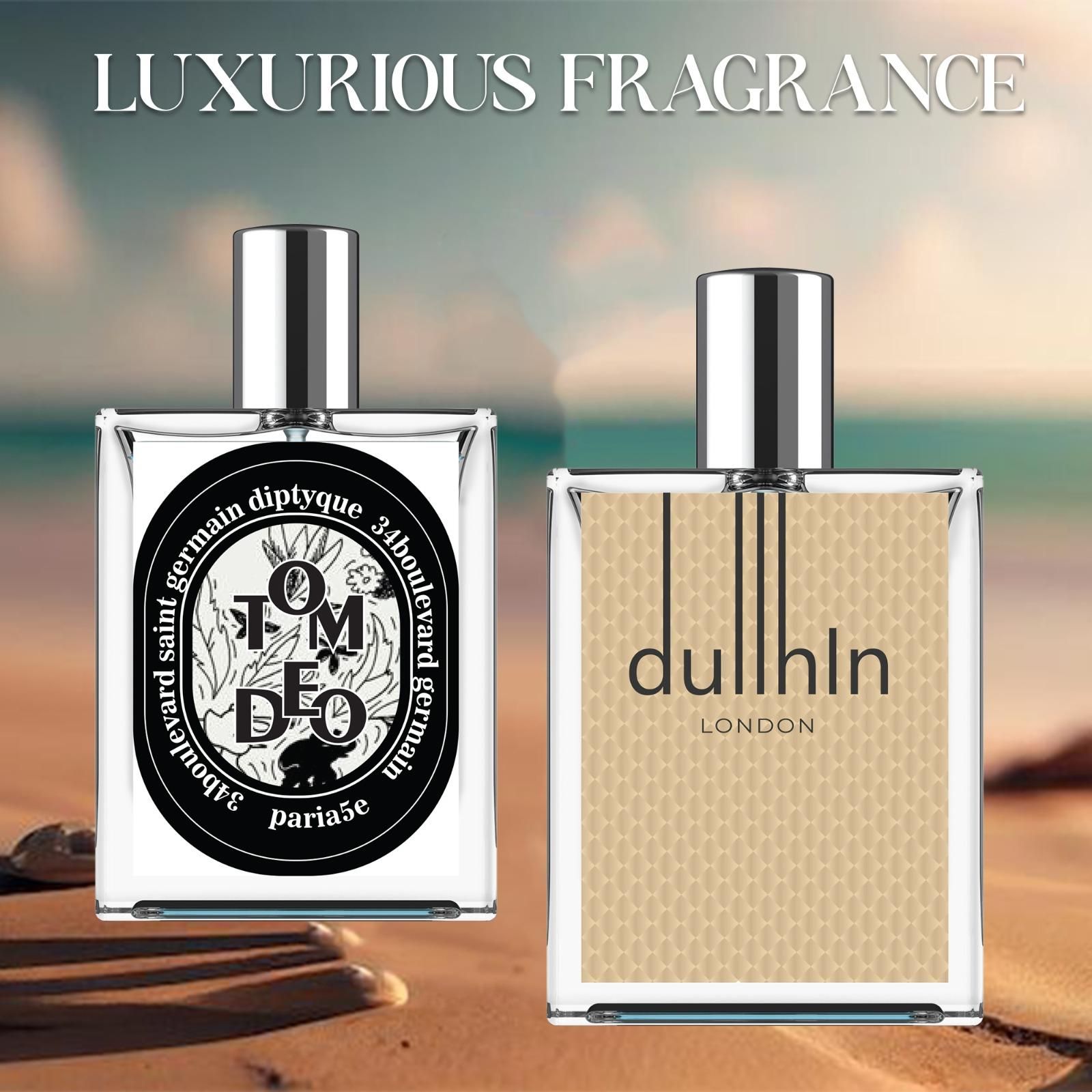 Dullhin LONDON and Tom Deo Luxurious Perfume Combo (Pack of 2)