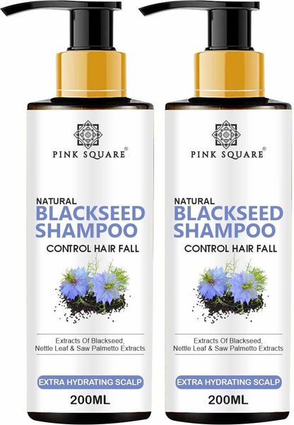 Premium Blackseed Shampoo for Great Shiny and Lustrous Hair (Pack of 2)