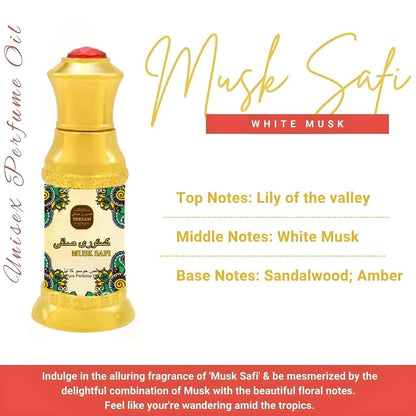 Musk Shafi Perfume - A Symphony of Rich Aromas 50ML (Pack of 2)