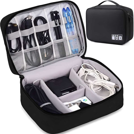 Universal Carry Travel Gadget Bag for Cables, Plugs and More