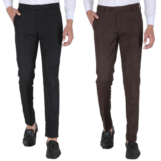 Men's Formal Trouser (Pack of 2)