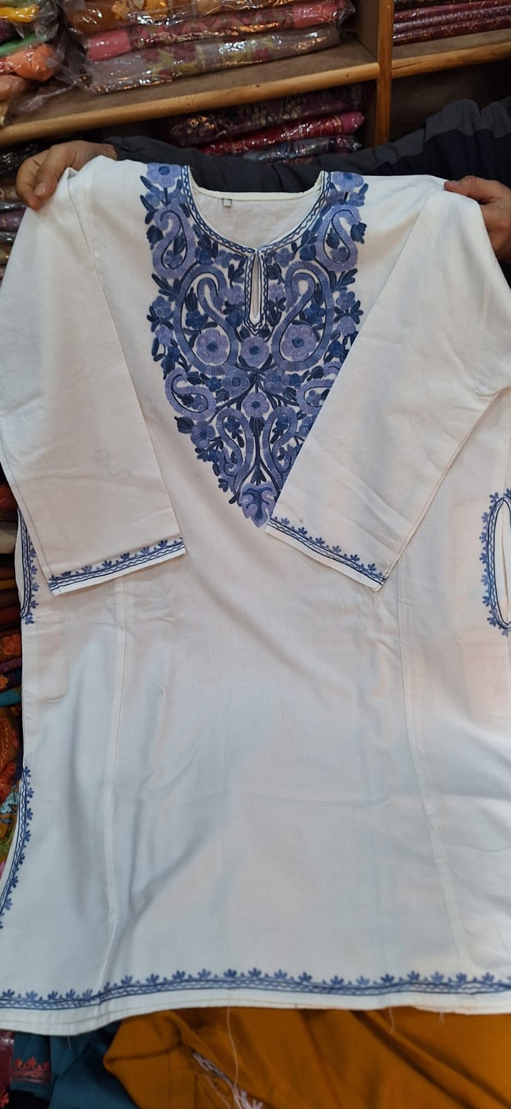 Shalimar Original Kashmiri Phiran | Designer Kashmiri Phirans | Hand Carved Phirans