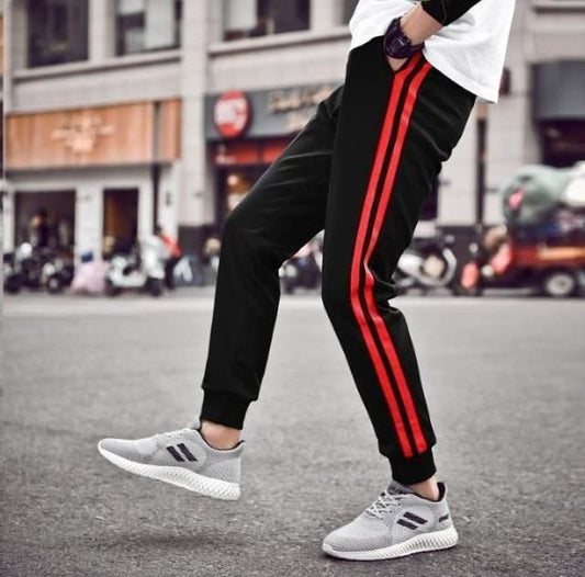 Polyester Blend Solid Slim Fit Track Pant